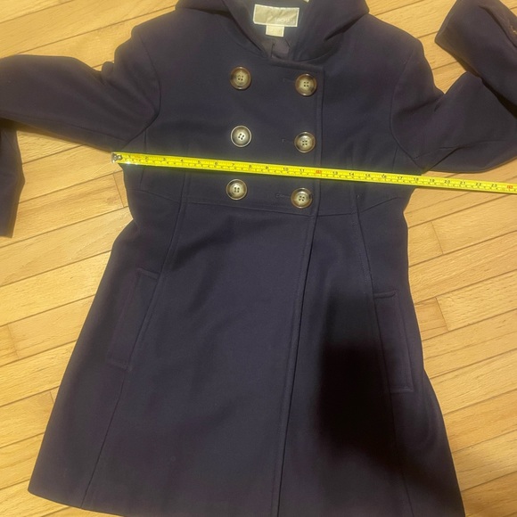 Eggplant Purple Michael Kors Wool Coat - Picture 5 of 5